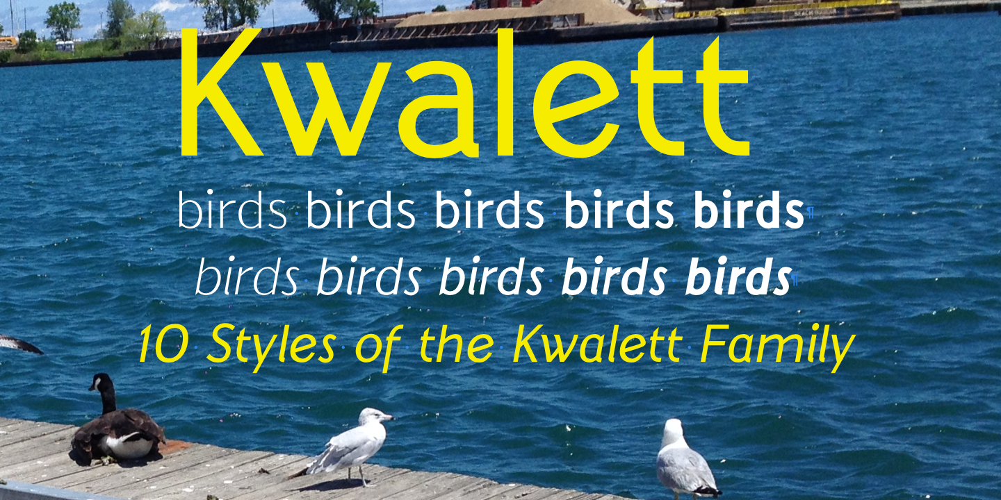 Example font Kwalett #10